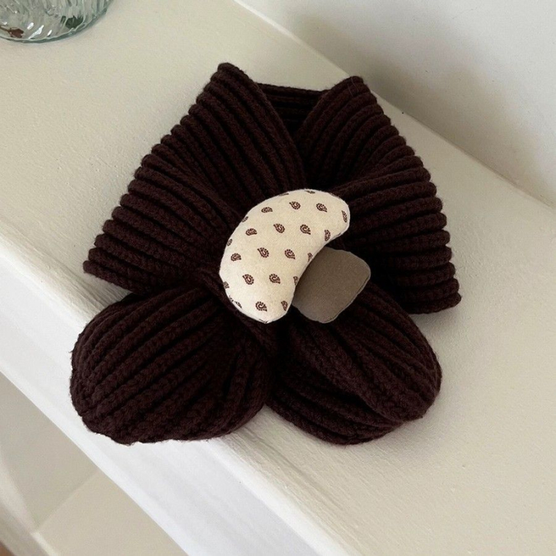 Unisex βρεφικό πλεκτό φουλάρι για φθινόπωρο και χειμώνα