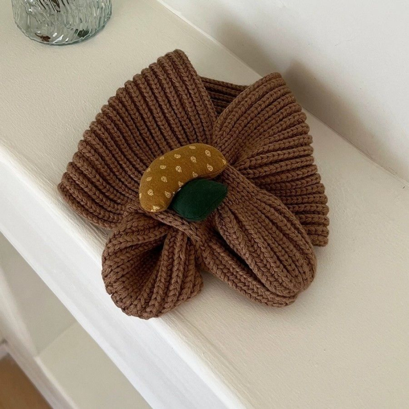 Unisex βρεφικό πλεκτό φουλάρι για φθινόπωρο και χειμώνα