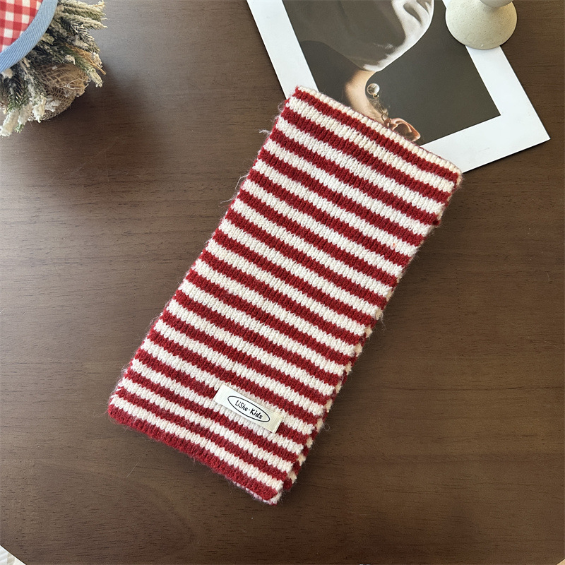 Κασκόλ unisex με ρίγες, ακρυλικό, μακρύ μήκος, μακρύ σχήμα, χειμώνας