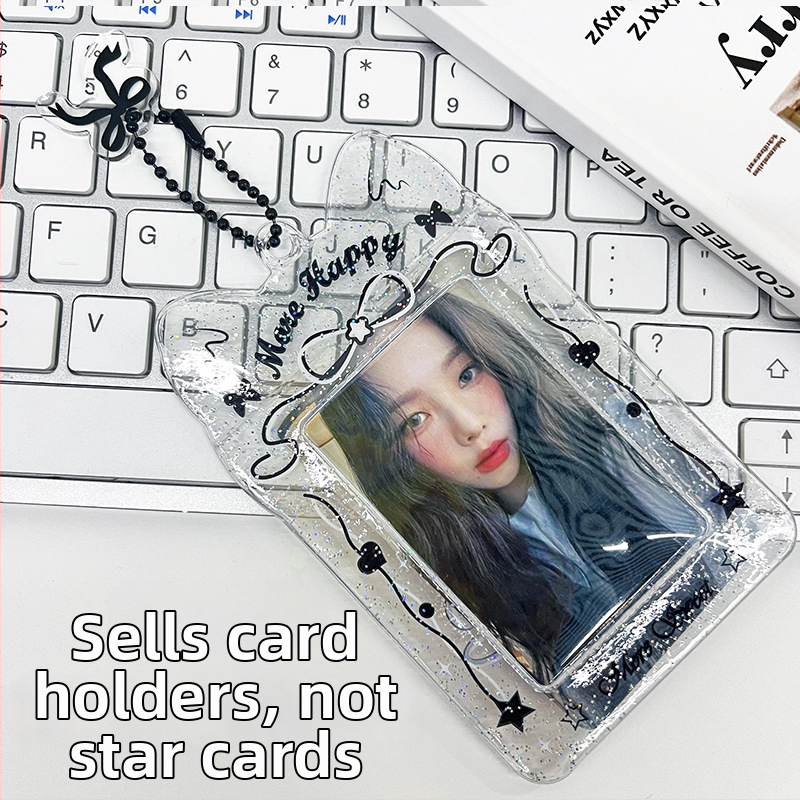 Prozirni PVC držač za kartice, za ID/pristup, studentsku iskaznicu te kartice autobusa/metra — INS stil