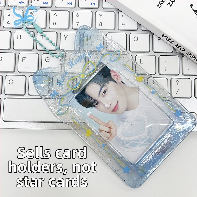 Prozirni PVC držač za kartice, za ID/pristup, studentsku iskaznicu te kartice autobusa/metra — INS stil