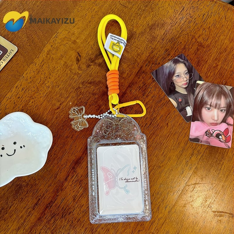 Prozirni PVC držač za kartice, za ID/pristup, studentsku iskaznicu te kartice autobusa/metra — INS stil