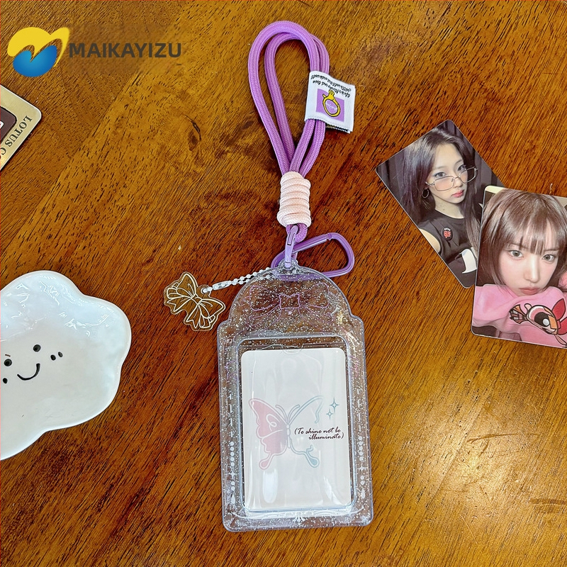 Prozirni PVC držač za kartice, za ID/pristup, studentsku iskaznicu te kartice autobusa/metra — INS stil