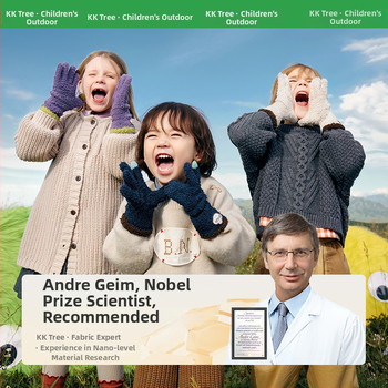 Dječje rukavice s dotikom zaslona - tople, antistaticke, pet prstiju; poliester vlakna; uzrast 2–12; za zimu i jesen