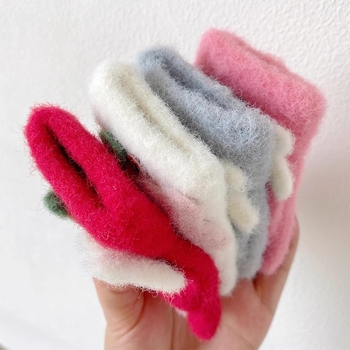 Dječje pletene rukavice s pola prsta za zimu, unisex, akril, fleece podstava, zadržavaju toplinu, uzrast 2–8 godina