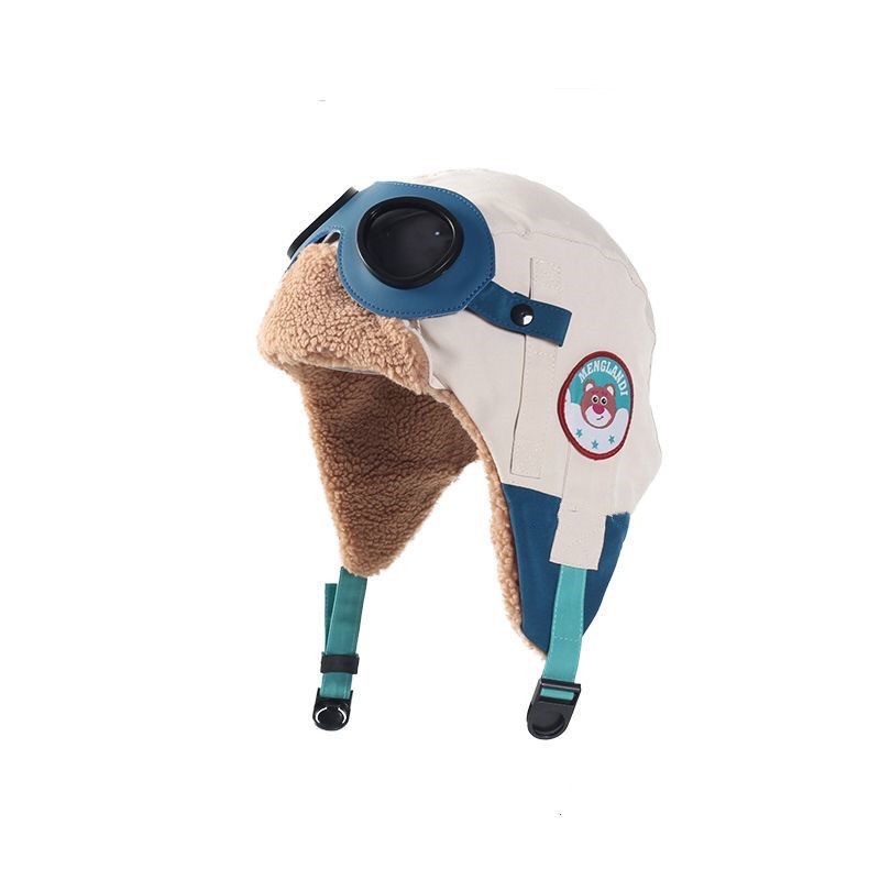 Pliš dječja zimska kapa s fleece podstavom, kupolasti oblik, zaštita za uši, Jacquard pletenje, zima 2025, uzrast 2–10 godina