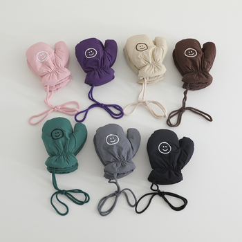 Dječje palčane rukavice, poliester, zima, za uzrast 2–6 godina, tople