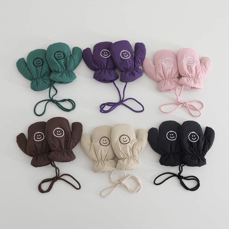 Dječje palčane rukavice, poliester, zima, za uzrast 2–6 godina, tople