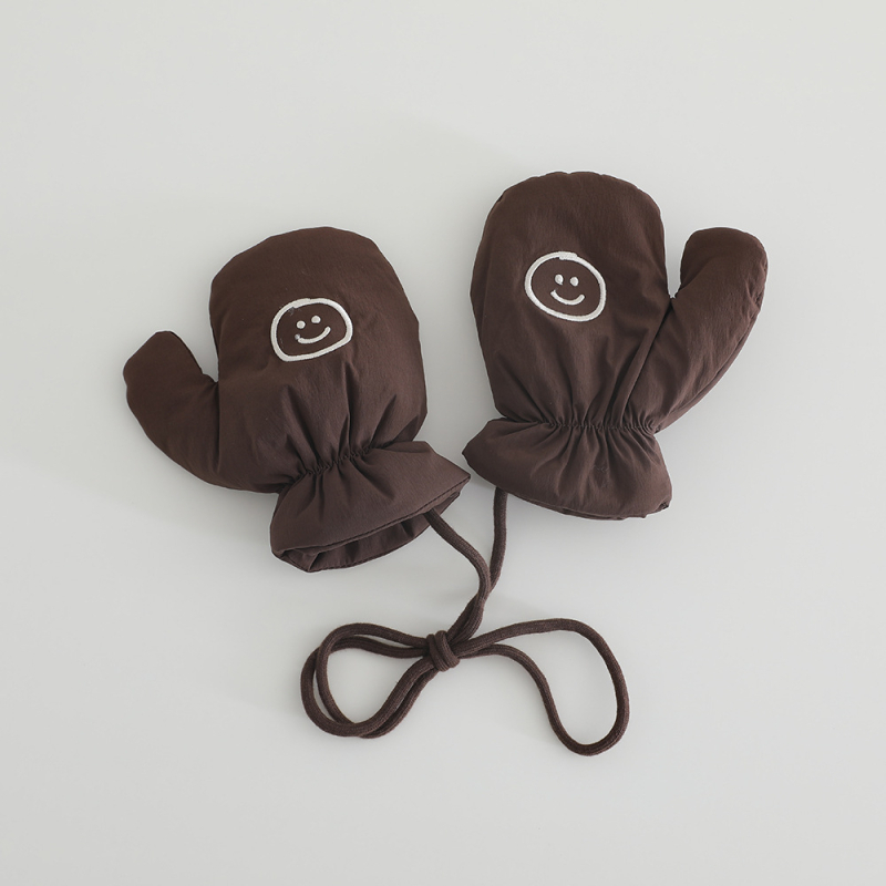 Dječje palčane rukavice, poliester, zima, za uzrast 2–6 godina, tople