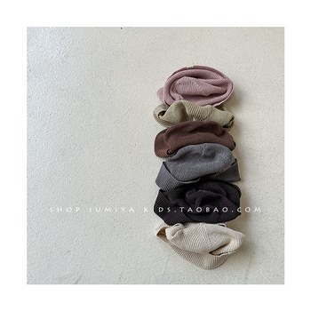 Pletena dječja kapa – Korejski INS stil, proljeće–jesen, kupolasti vrh, bez oboda, prozračna i topla, za uzrast 1–4 godina