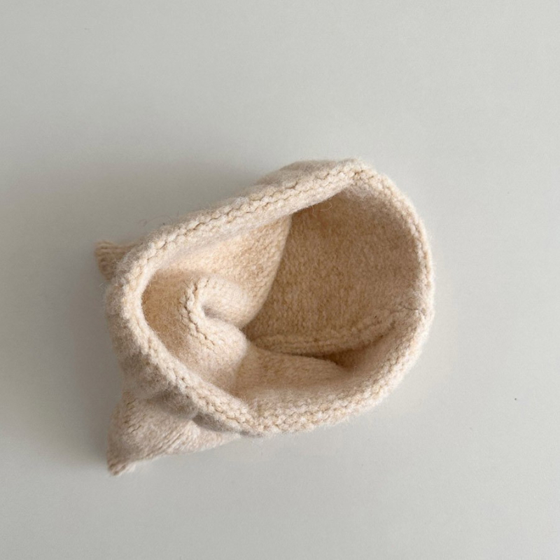 Dječja pletena kapa s mačjim ušima – topla i vjetrootporna, kupolasta kruna, Jacquard pletenina, za djecu od 2 do 6 godina, zima