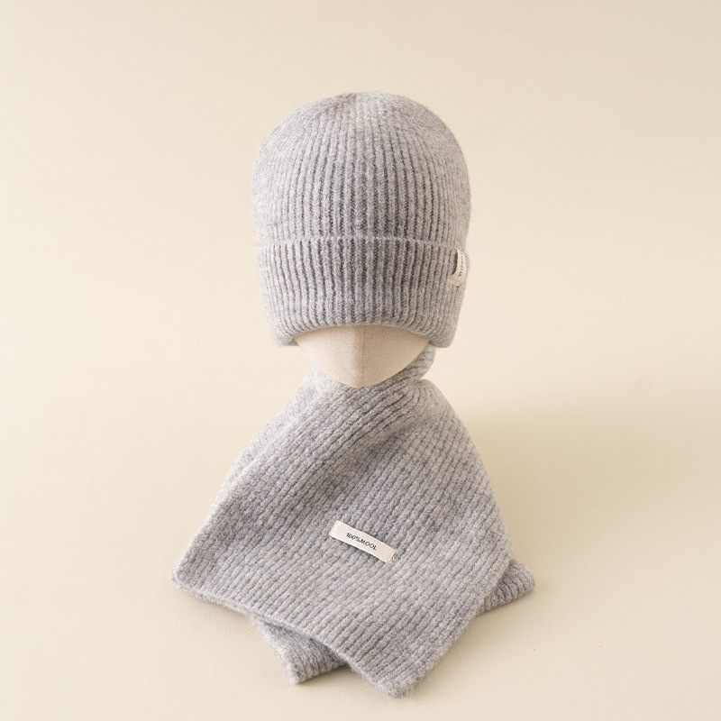 Dječji set: kapa s kapuljačom i šalom, akrilna vlakna, zaštita od sunca, uzrasti 2–4, 4–6, 8–10 godina