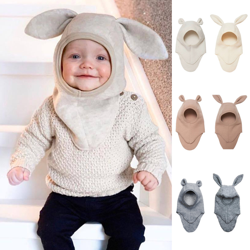 MUGOO Dječja zimska kapa od polar fleece-a, pull-on, zaštita ušiju, kupolasti vrh
