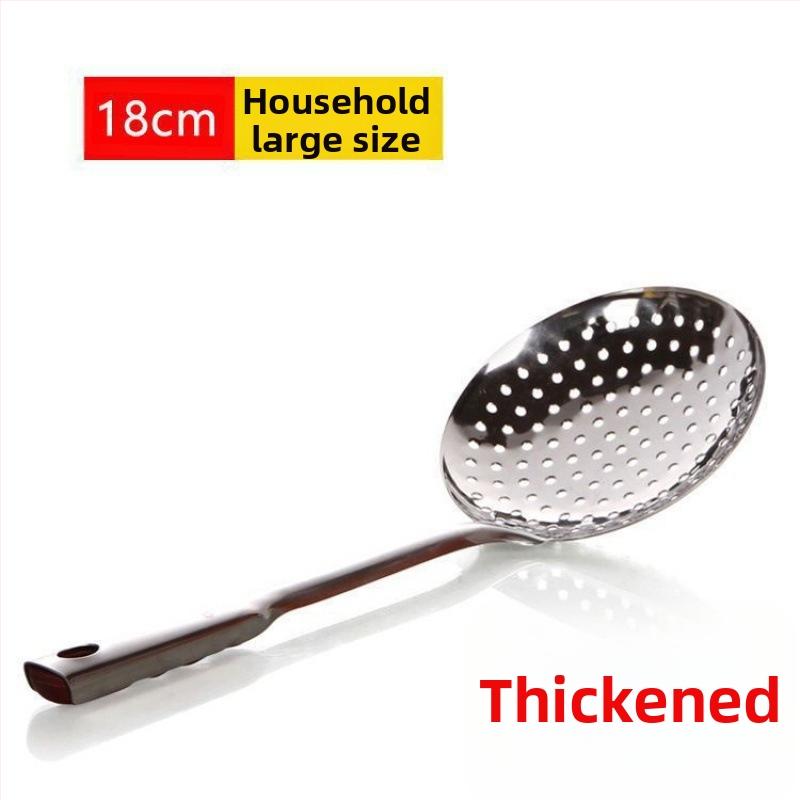 Σκίμερ για νούντλες και ντάμπλινγκς – 304 ανοξείδωτο ατσάλι, αντοχή σε υψηλές θερμοκρασίες, λαβή από ανοξείδωτο ατσάλι