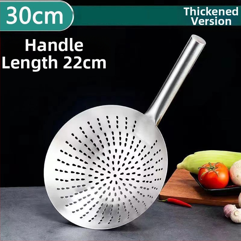 Σκίμερ για νούντλες και ντάμπλινγκς – 304 ανοξείδωτο ατσάλι, αντοχή σε υψηλές θερμοκρασίες, λαβή από ανοξείδωτο ατσάλι