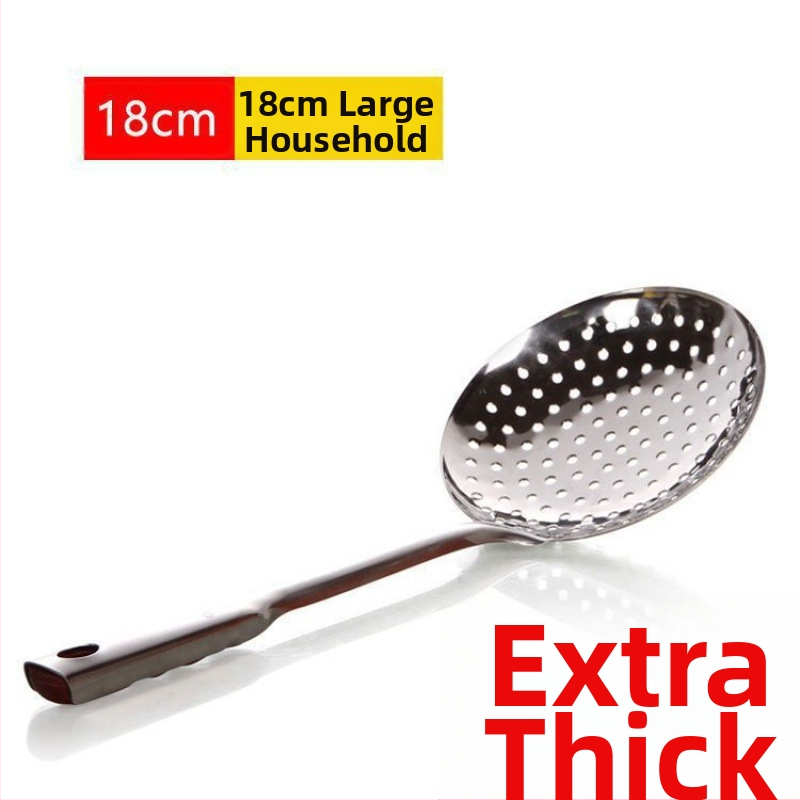 Σκίμερ για νούντλες και ντάμπλινγκς – 304 ανοξείδωτο ατσάλι, αντοχή σε υψηλές θερμοκρασίες, λαβή από ανοξείδωτο ατσάλι