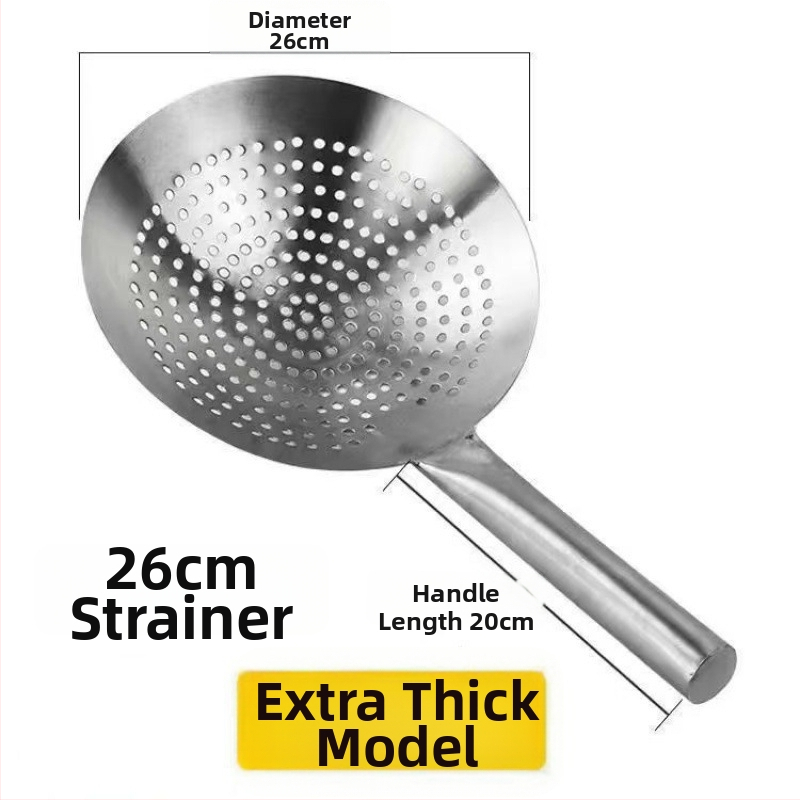 Σκίμερ για νούντλες και ντάμπλινγκς – 304 ανοξείδωτο ατσάλι, αντοχή σε υψηλές θερμοκρασίες, λαβή από ανοξείδωτο ατσάλι