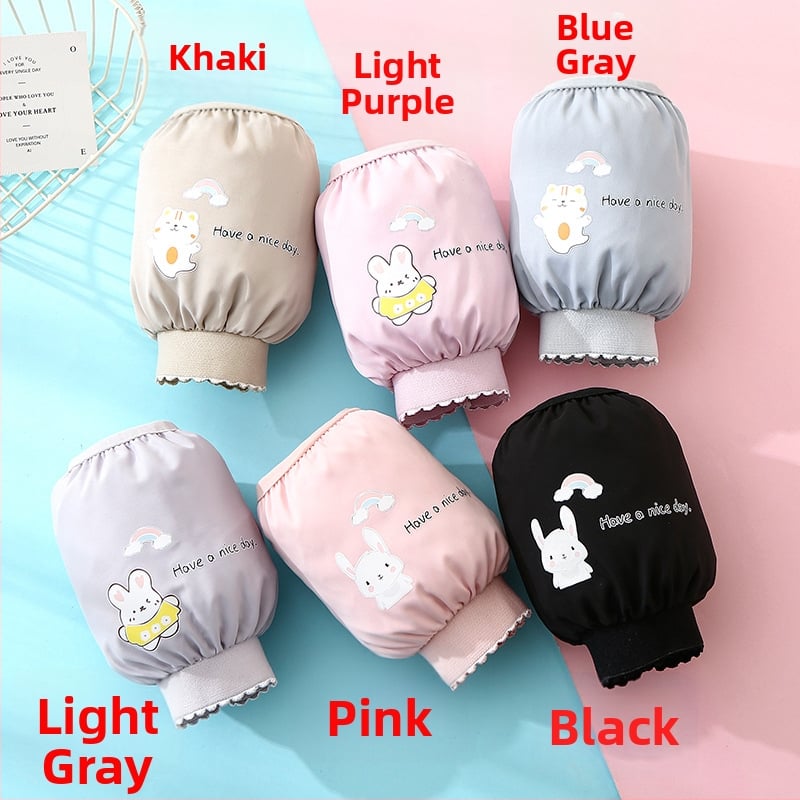 Ūdensizturīgas oversleeves zīdaiņiem vecumā 0–4 gadi, unisex, karikatūru stilā, rudens, ziemas un pavasara sezonām