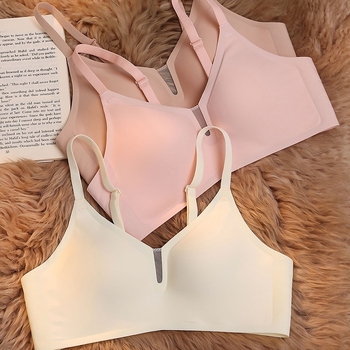 Szemleges lift melltartó kismellűeknek – vezeték nélküli, 3/4 kosár, közepes formázó kosár, rögzített dupla pántok, hátul három sor kapocs