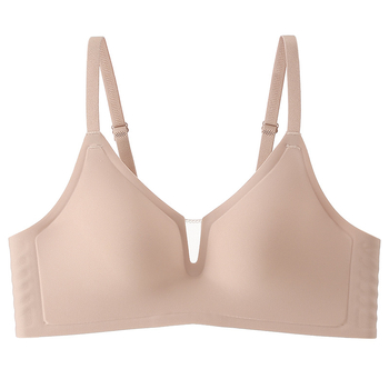 Szemleges lift melltartó kismellűeknek – vezeték nélküli, 3/4 kosár, közepes formázó kosár, rögzített dupla pántok, hátul három sor kapocs