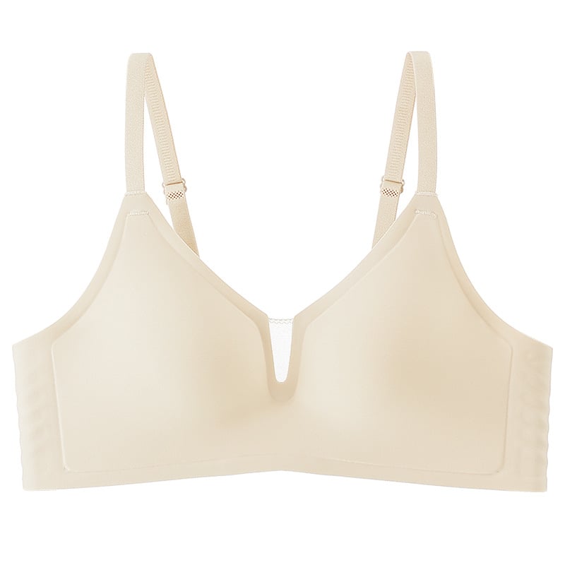 Szemleges lift melltartó kismellűeknek – vezeték nélküli, 3/4 kosár, közepes formázó kosár, rögzített dupla pántok, hátul három sor kapocs