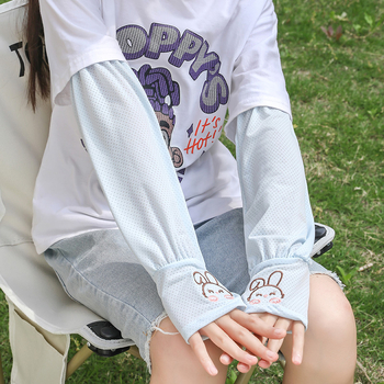 Παιδικά βραχίονες UV από Ice Silk για εξωτερική οδήγηση, στυλ Καρτούν