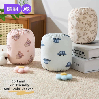 Bērnu piedurņu aizsargs - pret netīrumiem, unisex, karikatūras raksts, 0–3 gadi, 2025. gada ziema