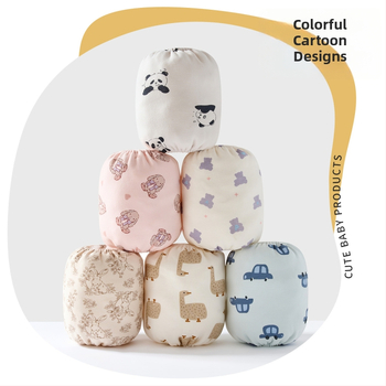 Bērnu piedurņu aizsargs - pret netīrumiem, unisex, karikatūras raksts, 0–3 gadi, 2025. gada ziema