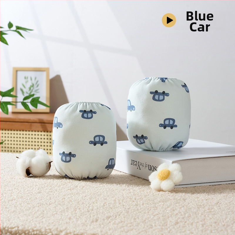 Bērnu piedurņu aizsargs - pret netīrumiem, unisex, karikatūras raksts, 0–3 gadi, 2025. gada ziema