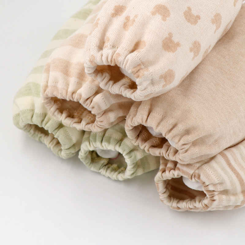 Bērnu roku piedurknes no 100% kokvilnas, svītrainas, visu sezonu, pret netīrumiem, vecuma diapazonam 0–8 gadi, Yan Heart Sky