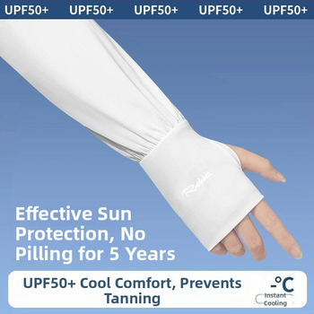 Saules aizsardzības roku sargi no ledus zīda, universāls, vasara 2025, Produkta Nr. 01