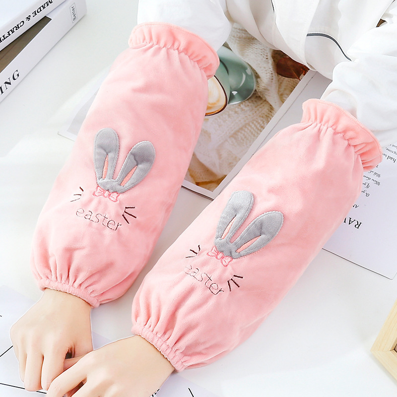 Μακριά μανίκια με σχέδιο καρτούν, αντιβρωμικά για γραφείο, για μαθητές, παιδιά, γυναίκες και ενήλικες