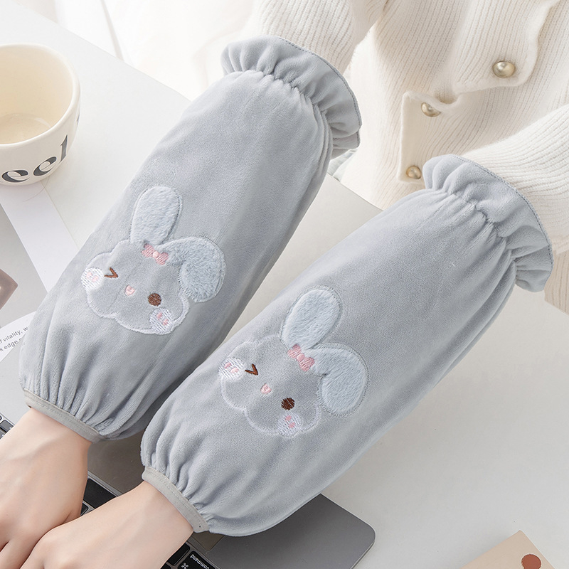 Μακριά μανίκια με σχέδιο καρτούν, αντιβρωμικά για γραφείο, για μαθητές, παιδιά, γυναίκες και ενήλικες