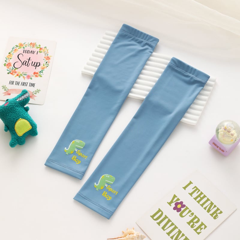 Gyerekek napvédő karpántok ice silk anyagból, nejlon alapú, vékony és lélegző, nyári kültéri használatra