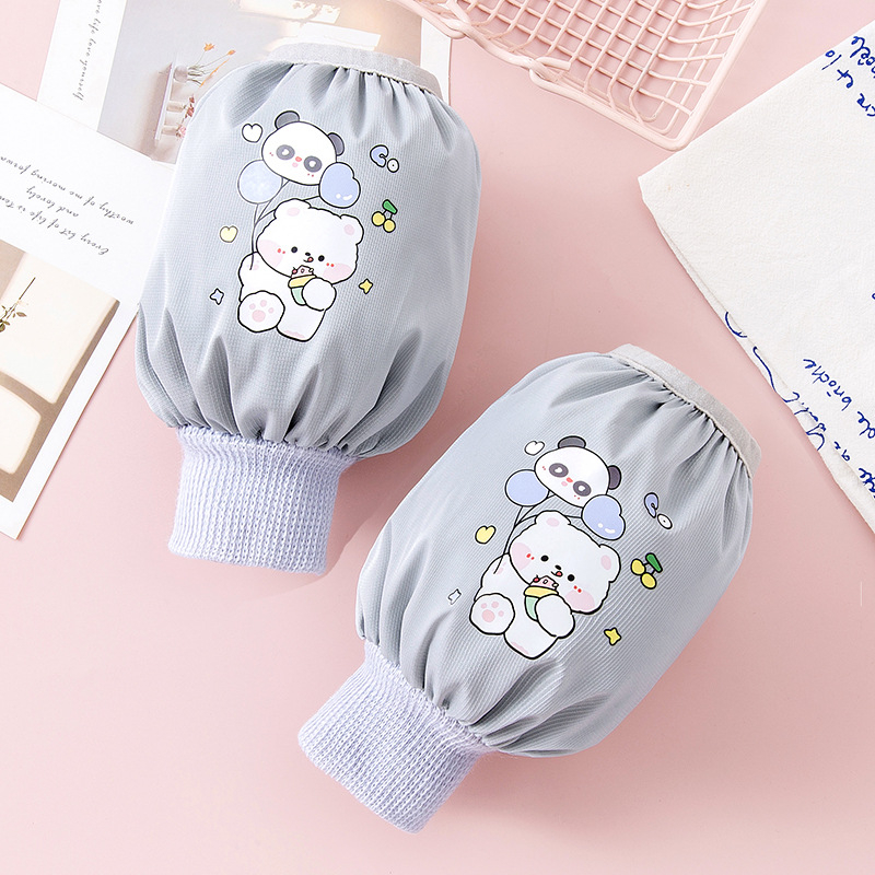 Dječji rukavi za zaštitu od prljavštine – vodootporan cartoon dizajn, uzrast 0–4 godina