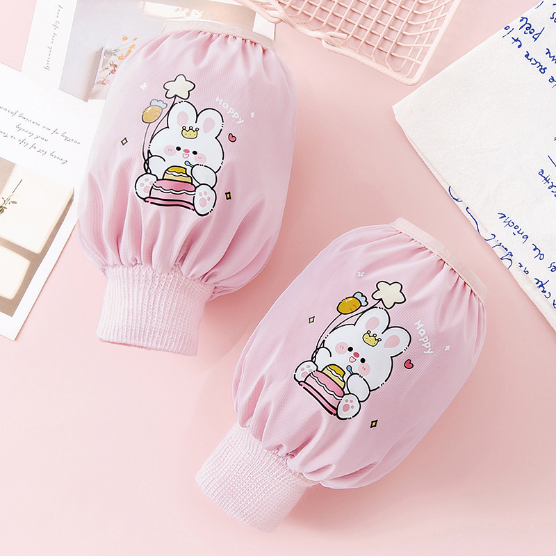 Dječji rukavi za zaštitu od prljavštine – vodootporan cartoon dizajn, uzrast 0–4 godina