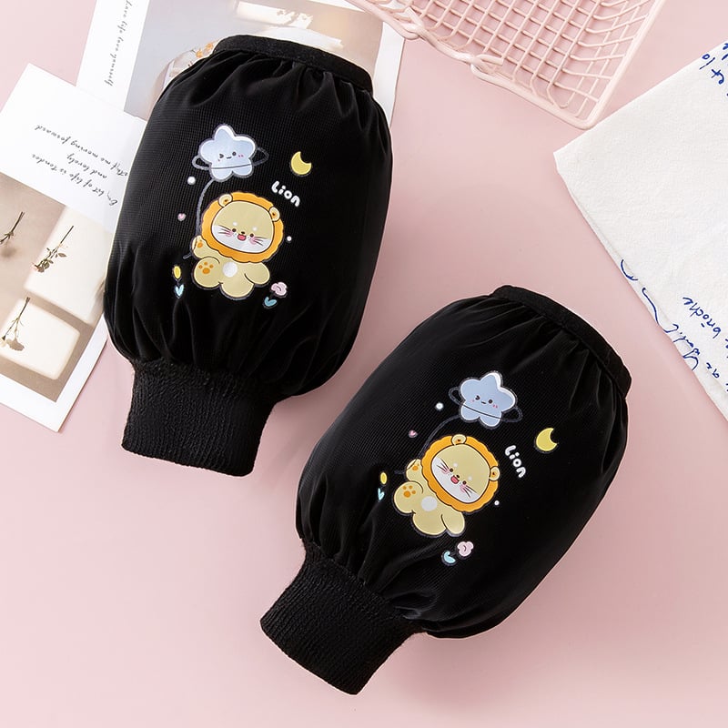 Dječji rukavi za zaštitu od prljavštine – vodootporan cartoon dizajn, uzrast 0–4 godina