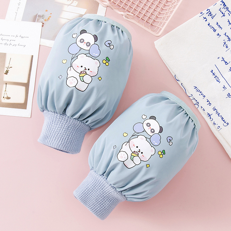 Dječji rukavi za zaštitu od prljavštine – vodootporan cartoon dizajn, uzrast 0–4 godina