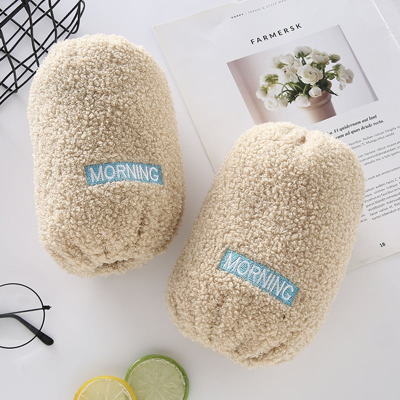 Μανσέτα βραχίονα με αντι-λερωτικό φινίρισμα, παχιά Teddy Velvet, κορεατικού στυλ, μοτίβο λουλούδια/χορτά/φυτά, για γυναίκες και παιδιά