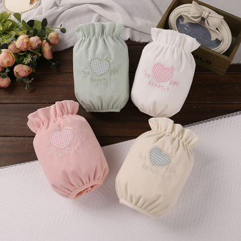 Μανίκια προστασίας από λεκέδες με σχέδιο καρό και καρδιά — μάρκα Konoha fei (υλικό: Άλλο; σχέδιο: Καρό/Καρδιά; σκοπός: Αντι-λερώματα; στυλ: Φρέσκο)