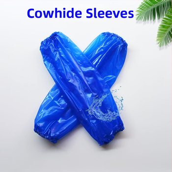 PVC μανσέτες προστασίας για οικιακή χρήση, αδιάβροχες και ανθεκτικές στο λάδι, unisex, μοντέρνος μινιμαλιστικός σχεδιασμός, μονοχρωμία