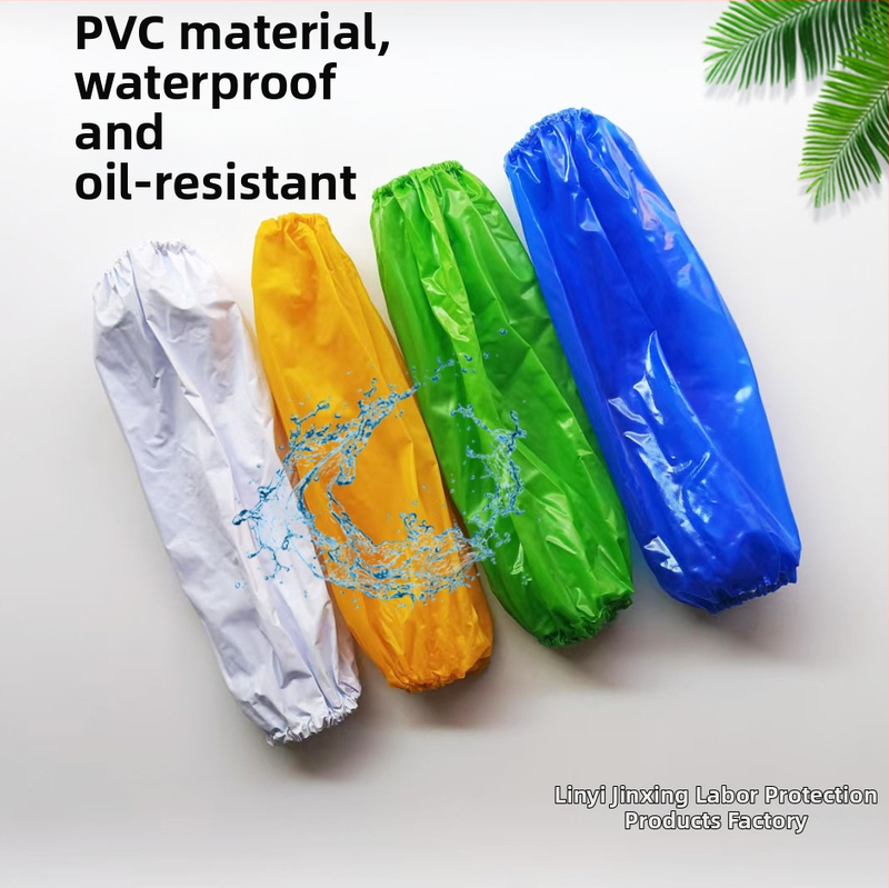 PVC μανσέτες προστασίας για οικιακή χρήση, αδιάβροχες και ανθεκτικές στο λάδι, unisex, μοντέρνος μινιμαλιστικός σχεδιασμός, μονοχρωμία