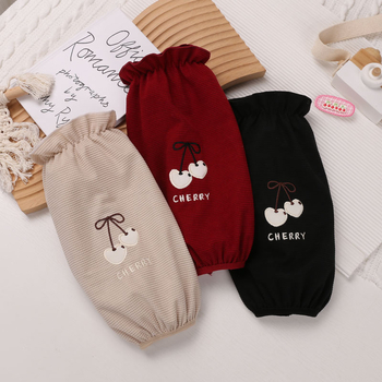 Μανίκια με μοτίβο κερασιού σε πλέξη, μινιμαλιστικό στυλ, μακριά μανίκια, ανθεκτικά στη φθορά και στους λεκέδες