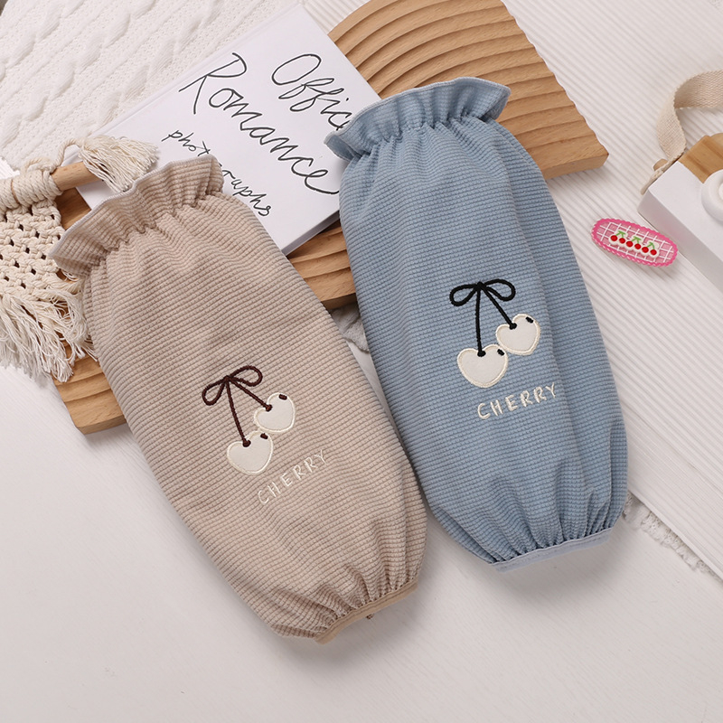 Μανίκια με μοτίβο κερασιού σε πλέξη, μινιμαλιστικό στυλ, μακριά μανίκια, ανθεκτικά στη φθορά και στους λεκέδες