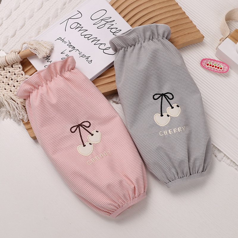 Μανίκια με μοτίβο κερασιού σε πλέξη, μινιμαλιστικό στυλ, μακριά μανίκια, ανθεκτικά στη φθορά και στους λεκέδες