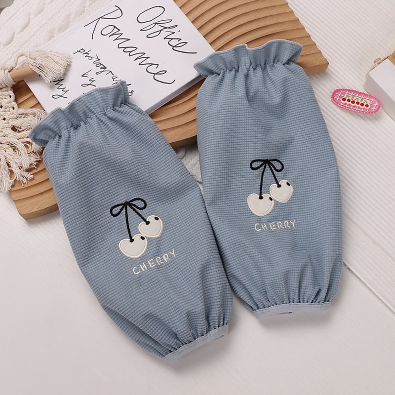 Μανίκια με μοτίβο κερασιού σε πλέξη, μινιμαλιστικό στυλ, μακριά μανίκια, ανθεκτικά στη φθορά και στους λεκέδες