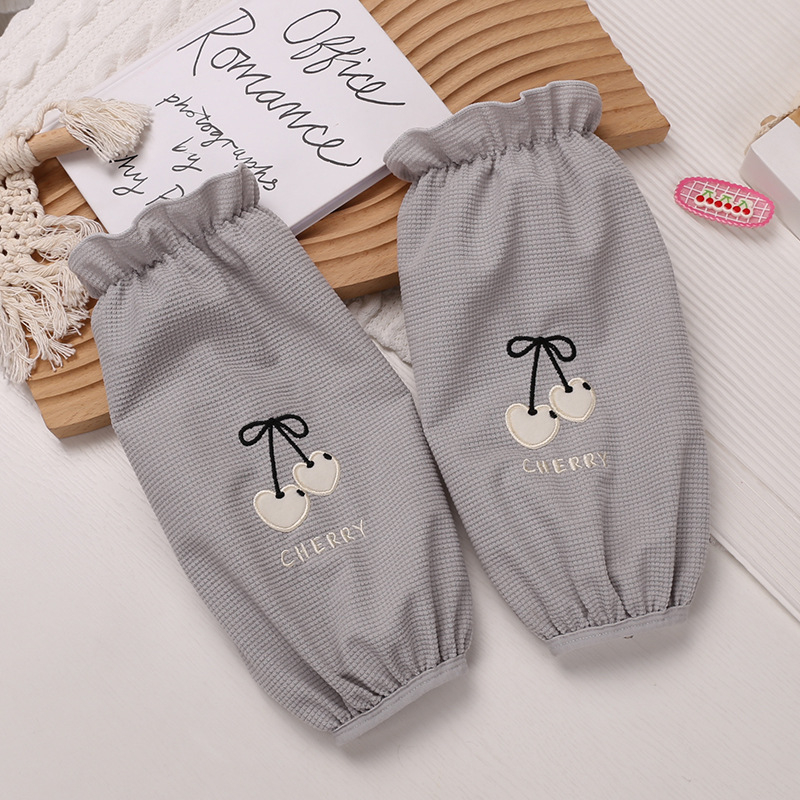 Μανίκια με μοτίβο κερασιού σε πλέξη, μινιμαλιστικό στυλ, μακριά μανίκια, ανθεκτικά στη φθορά και στους λεκέδες