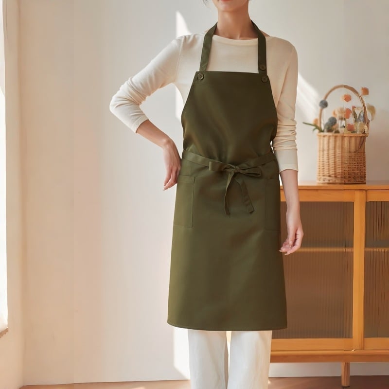 Ποδιά χωρίς μανίκια, αδιάβροχη, πολυεστερική ύλη, μοντέρνο μινιμαλιστικό ύφος