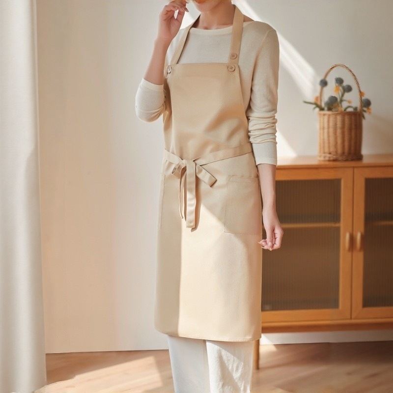 Ποδιά χωρίς μανίκια, αδιάβροχη, πολυεστερική ύλη, μοντέρνο μινιμαλιστικό ύφος