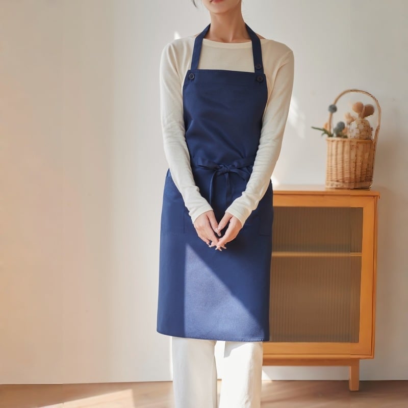 Ποδιά χωρίς μανίκια, αδιάβροχη, πολυεστερική ύλη, μοντέρνο μινιμαλιστικό ύφος